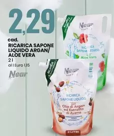 Offerta per Near - Ricarica Sapone Liquido Argan/Aloe Vera a 2,29€ in Eurospin