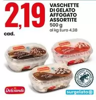 Offerta per Dolciando - Vaschette Di Gelato Affogato Assortite a 2,19€ in Eurospin