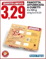 Offerta per La Bottega Del Gusto - Pancetta Affumicata A Cubetti a 3,29€ in Eurospin