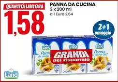 Offerta per Land - Panna Da Cucina a 1,58€ in Eurospin