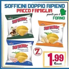 Offerta per Gelit - Sofficini Doppio Ripieno a 1,99€ in Eurosurgelati Italia