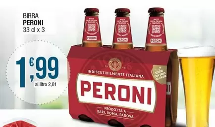 Offerta per Peroni - Birra a 1,99€ in Sidis