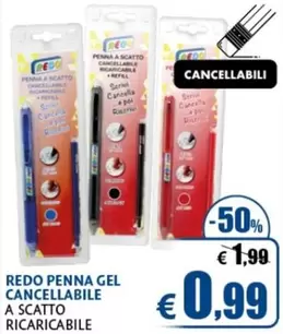 Offerta per Redo Penna - Gel Cancellabile a 0,99€ in Casa & Co