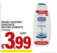 Offerta per Neutro Roberts - Bagno Schiuma Idratante a 3,99€ in ARD Discount