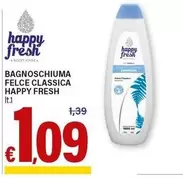 Offerta per Happy Fresh - Bagnoschiuma Felce Classica a 1,09€ in ARD Discount