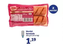 Offerta per Servelade - Wurstel Serveclade a 1,19€ in IN'S