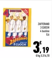 Offerta per 3 Cuochi - Zafferano  a 3,19€ in Conad City