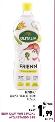 Offerta per Olitalia - Olio Per Friggere Frienn a 2,99€ in Conad City