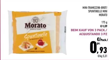 Offerta per Morato - Spuntinelle Mini a 1,39€ in Conad City