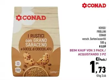 Offerta per Conad - Frollini a 2,59€ in Conad City