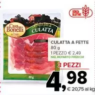 Offerta per Casa Bonelli - Culatta A Fette a 2,49€ in Todis