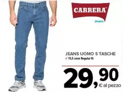 Offerta per Carrera - Jeans Uomo 5 Tasche a 29,9€ in Todis