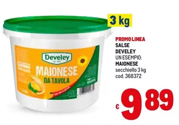 Offerta per Develey - Promo Linea - Salse  Maionese a 9,89€ in Metro