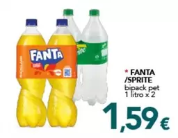 Offerta per Fanta - /Sprite - Bipack Pet a 1,59€ in Altasfera