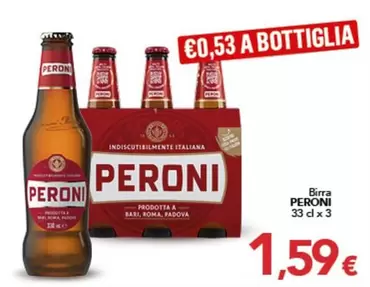 Offerta per Peroni - Birra a 1,59€ in Altasfera