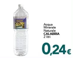 Offerta per Calabria - Acqua Minerale Naturale a 0,24€ in Altasfera