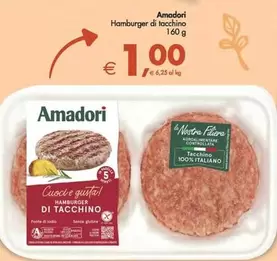 Offerta per Amadori - Hamburger Di Tacchino a 1€ in Decò