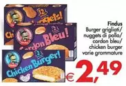 Offerta per Findus - Burger Grigliati a 2,49€ in Decò