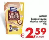 Offerta per Mil Mil - Sapone Liquido Ricarica a 2,59€ in Decò