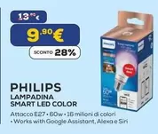 Offerta per Philips - Lampadina Smart Led Color a 9,9€ in Euronics