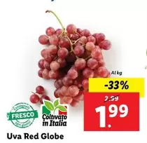 Offerta per Uva Red Globe a 1,99€ in Lidl