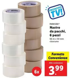 Offerta per Parkside - Nastro Da Pacchi, 6 Pezzi a 3,99€ in Lidl