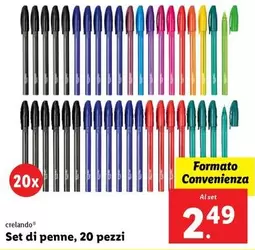 Offerta per Crelando - Set Di Penne, 20 Pezzi a 2,49€ in Lidl