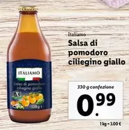 Offerta per Italiamo - Salsa Di Pomodoro Ciliegino Giallo a 0,99€ in Lidl