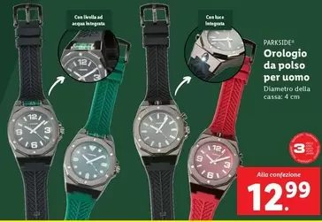 Offerta per Parkside - Orologio Da Polso Per Uomo a 12,99€ in Lidl