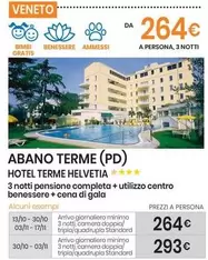 Offerta per Hotel Terme Helvetia a 264€ in Eurospin Viaggi