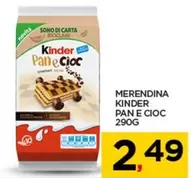 Offerta per Kinder - Merendina Pan E Cioc a 2,49€ in Interspar