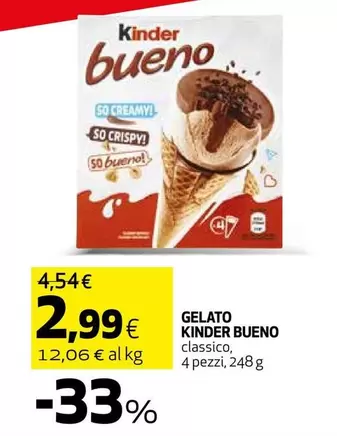 Offerta per Ferrero - Kinder Bueno a 2,99€ in Coop