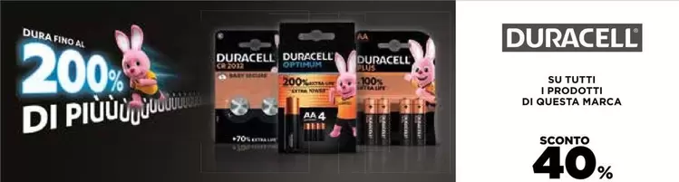 Offerta per Duracell - Su Tutti I Sobotti Di Questa Marca in Coop