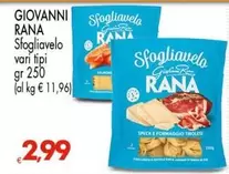 Offerta per Giovanni Rana - Sfogliavelo a 2,99€ in Eurospar