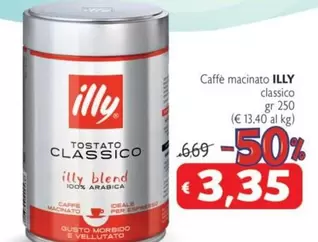 Offerta per Illy - Caffè Macinato Classico a 3,35€ in Junior W