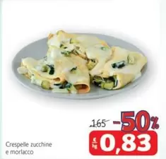 Offerta per Crespelle Zucchine E Morlacco a 0,83€ in Junior W