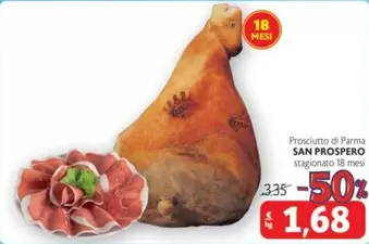 Offerta per San Prospero - Prosciutto Di Parma a 1,68€ in Junior W