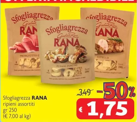 Offerta per Giovanni Rana - Sfogliagrezza a 1,75€ in Junior W