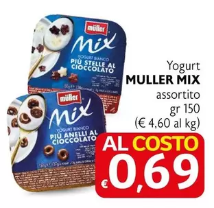 Offerta per Muller - Yogurt Mix a 0,69€ in Belmarket