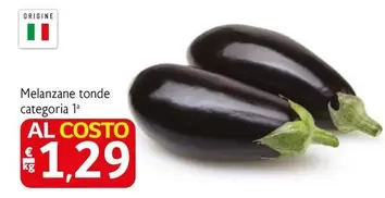 Offerta per Origine - Melanzane Tonde Categoria 1 a 1,29€ in Belmarket