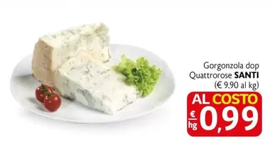 Offerta per Santi - Gorgonzola DOP Quattrorose a 0,99€ in Belmarket