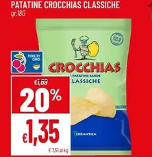 Offerta per Crocchias - Patatine  Classiche a 1,35€ in Iperpan