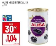 Offerta per Alisa - Olive Nere Intere a 1,04€ in Iperpan