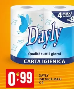 Offerta per Dayly Igienica Maxi a 0,99€ in Sisa