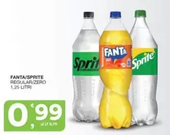 Offerta per Sprite - Fanta/ - Regular/Zero a 0,99€ in Sisa