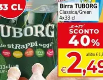 Offerta per Tuborg - Birra a 2,49€ in Despar