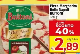 Offerta per Buitoni - Pizza Margherita Bella Napoli a 2,89€ in Despar