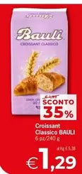 Offerta per Bauli - Croissant Classico a 1,29€ in Despar