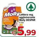 Offerta per Molly - Despar - Lettiera Veg. Agglomerante a 5,99€ in Despar