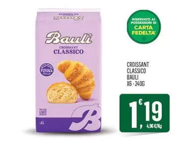 Offerta per Bauli - Croissant Classico a 1,19€ in Despar